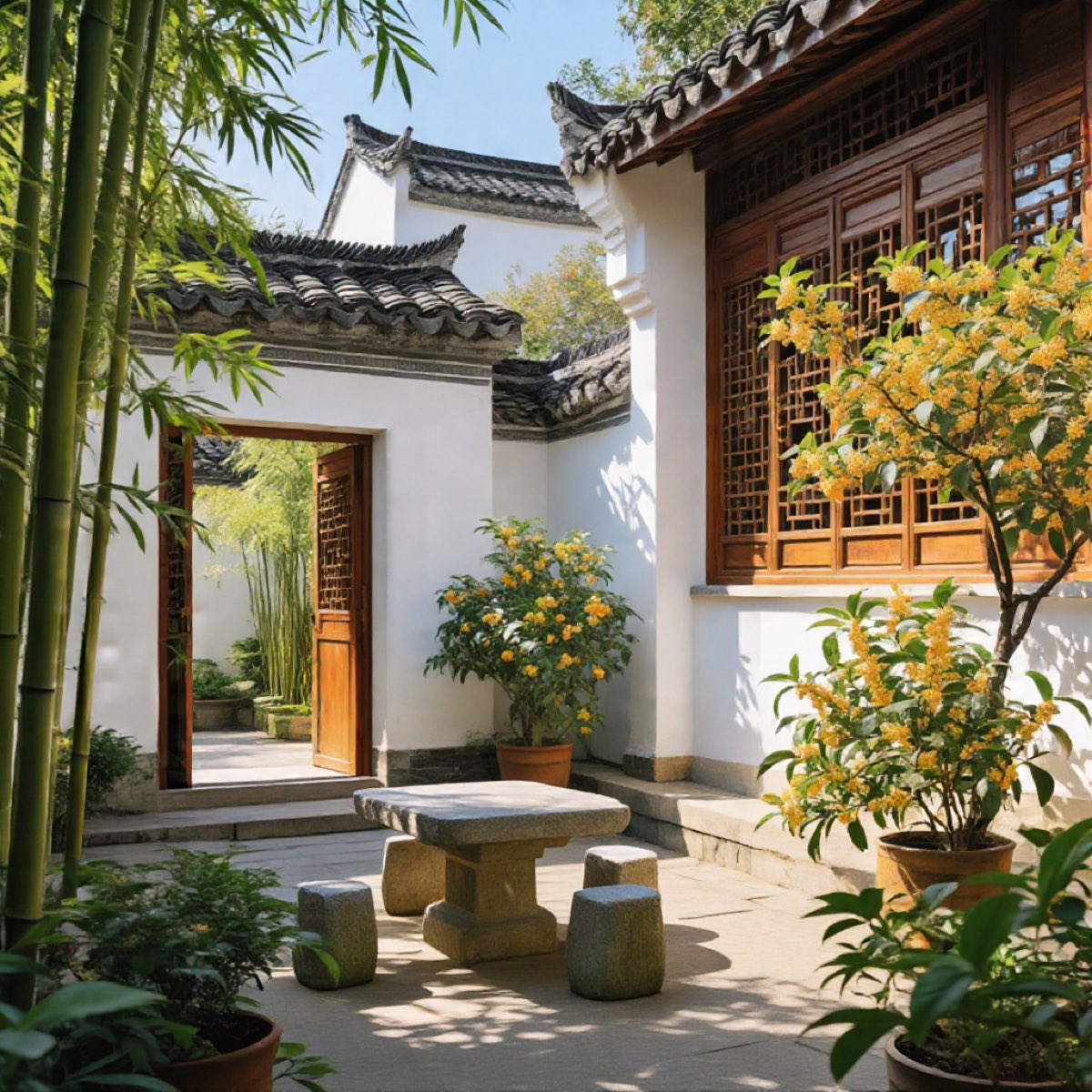 美好之家 — 中式庭院